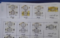 Closeup from previous 2 pages. Top is previous print, bottom is current print